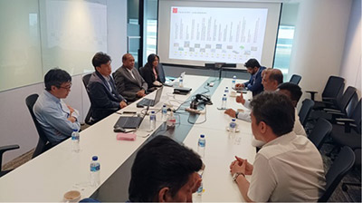 Discuss and secure overseas project collaboration with suitable firms Discuss and secure overseas project collaboration with suitable firms